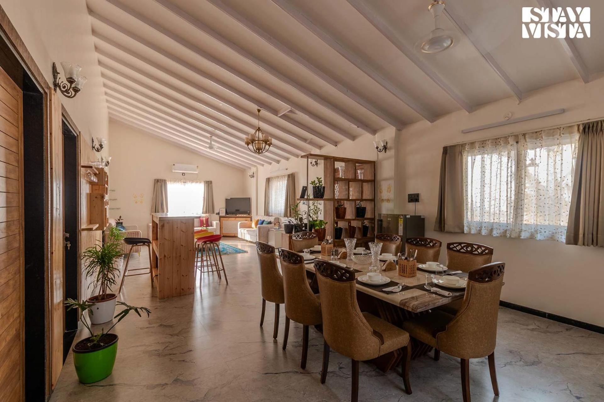 Stayvista'S Harvest Haven - Pool-View Villa With Deck & Machan Near Sula Nashik Luaran gambar