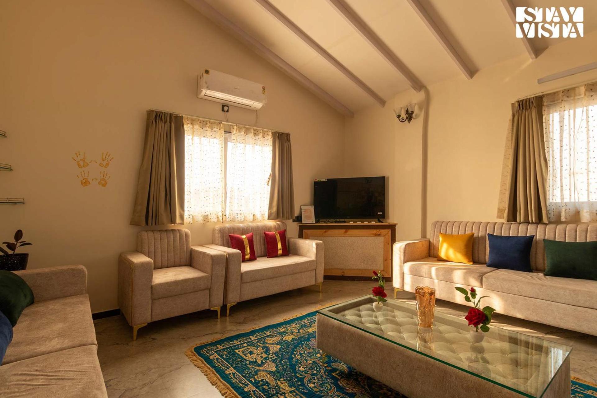 Stayvista'S Harvest Haven - Pool-View Villa With Deck & Machan Near Sula Nashik Luaran gambar