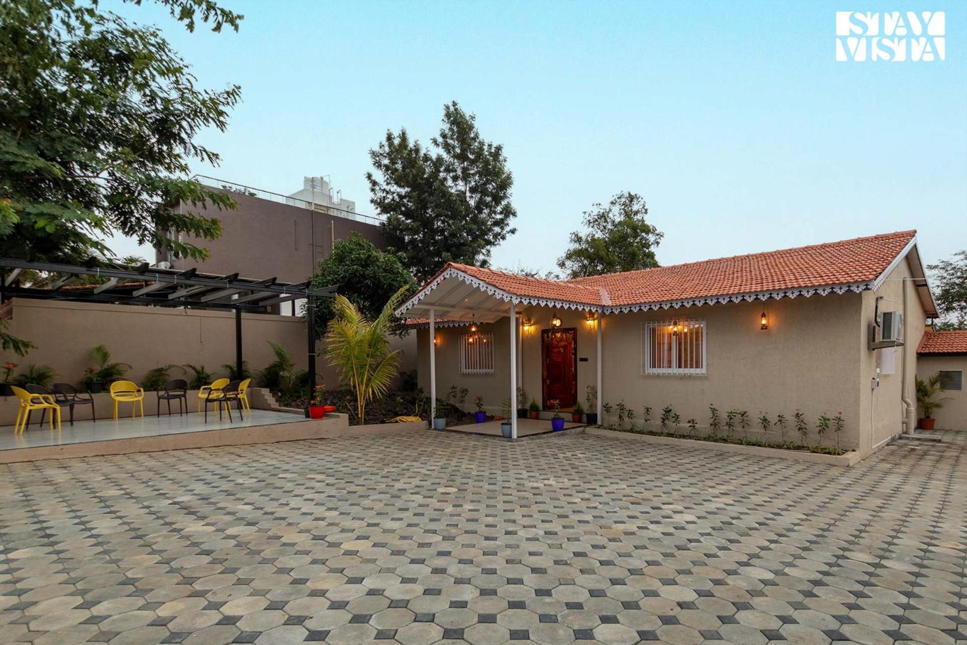Stayvista'S Harvest Haven - Pool-View Villa With Deck & Machan Near Sula Nashik Luaran gambar